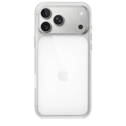 Apple Funda de Silicón con MagSafe para iPhone 17 Pro Max, Vainilla - Transparente - Policarbonato