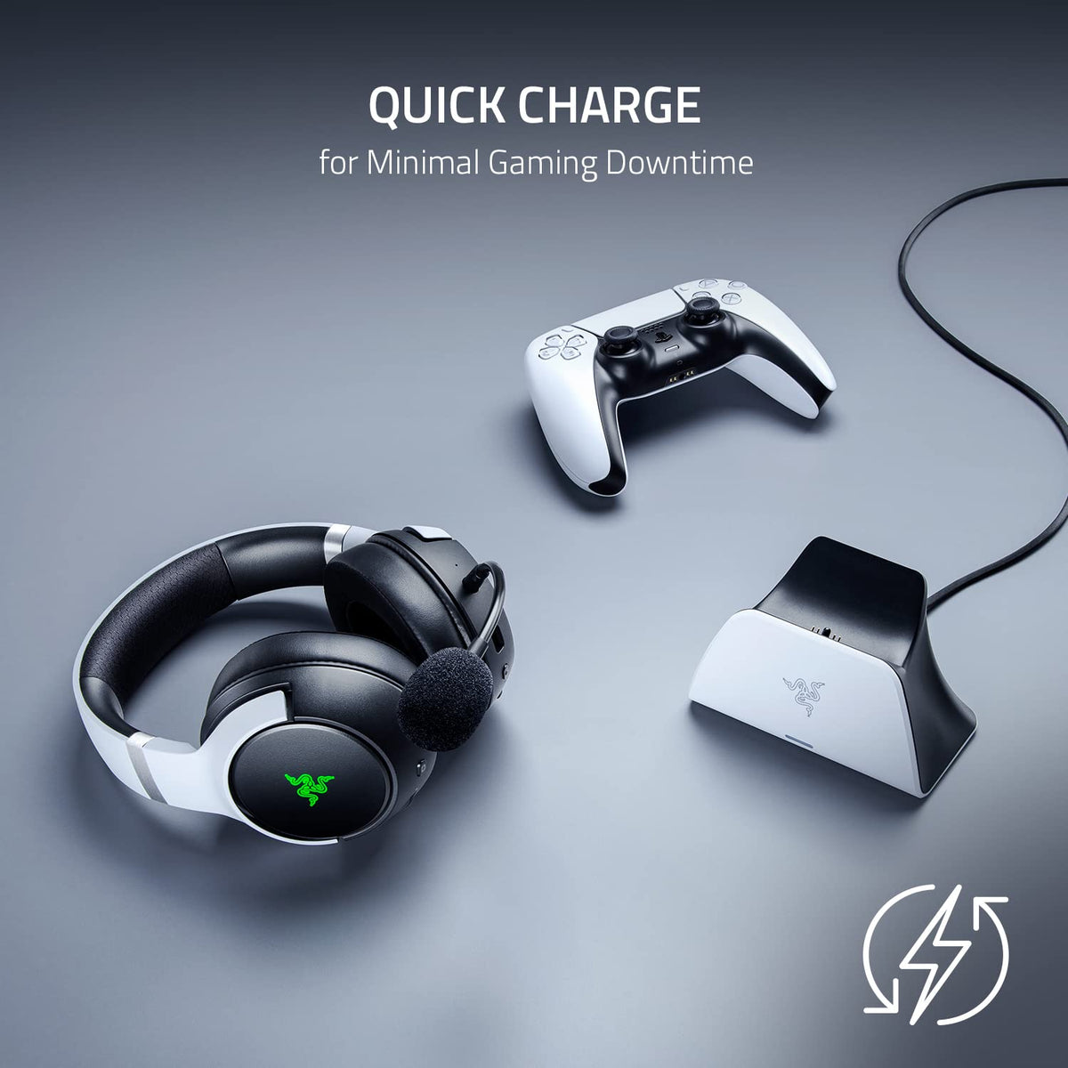 Razer Base de Carga rápida para PS5™ - Rojo