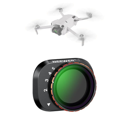 NEEWER Filtros para Drones DJI Mini ND CPL UV - Mini 4Pro - ND2-32