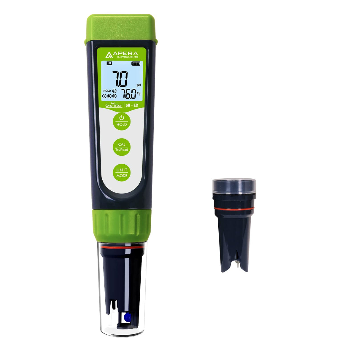 Apera Instruments GroStar GS1 Kit Medidor de pH para Hidroponía - pH - EC - ppm+ORP