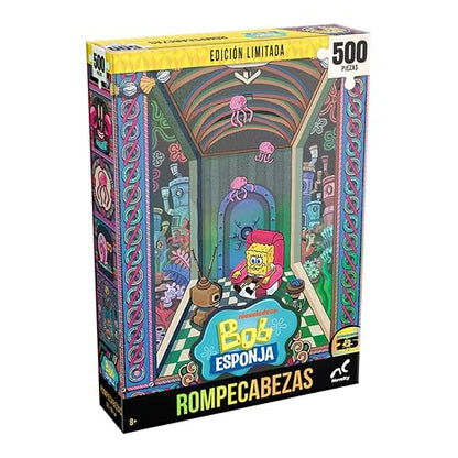 Rompecabezas Edicion Limitada Bob Esponja 500 Piezas