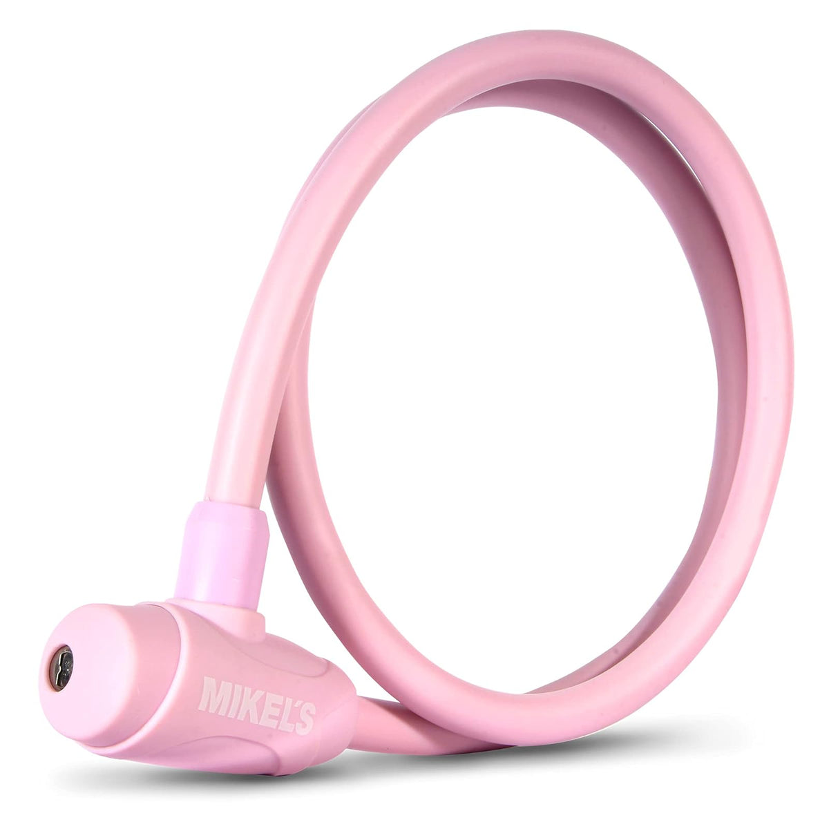 MIKEL´S - Mikel's C-121R Cable Candado con Llaves, Color Rosa, 1 mt
