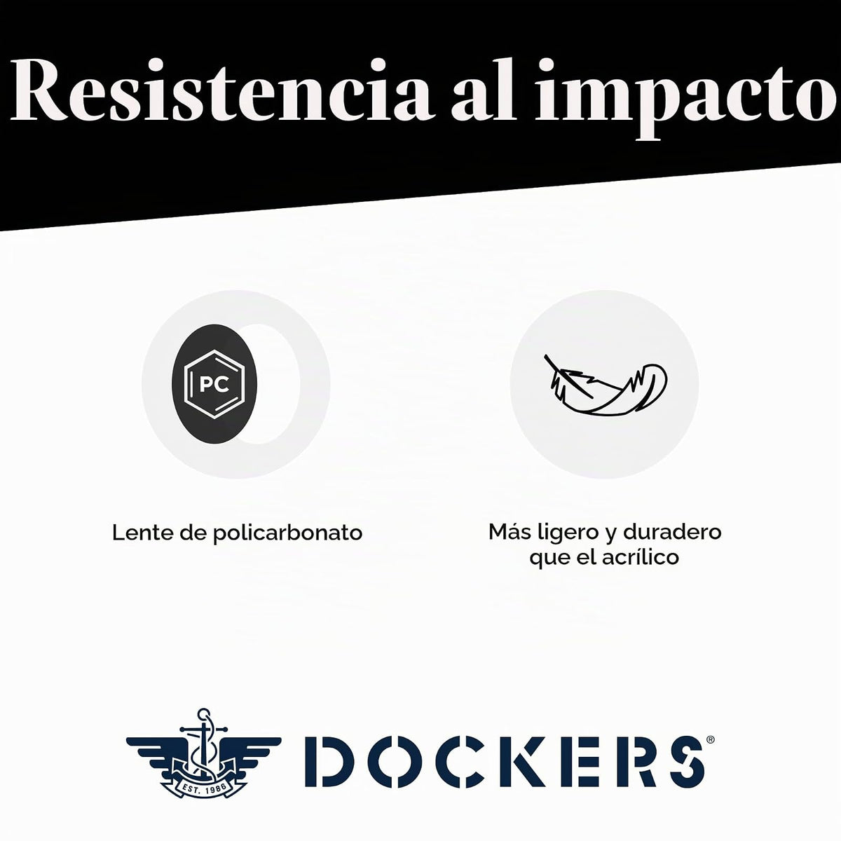 Dockers Lentes Polarizados Blake Hombre