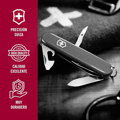 Victorinox Navaja Spartan, Azul Transparente, 12 Usos