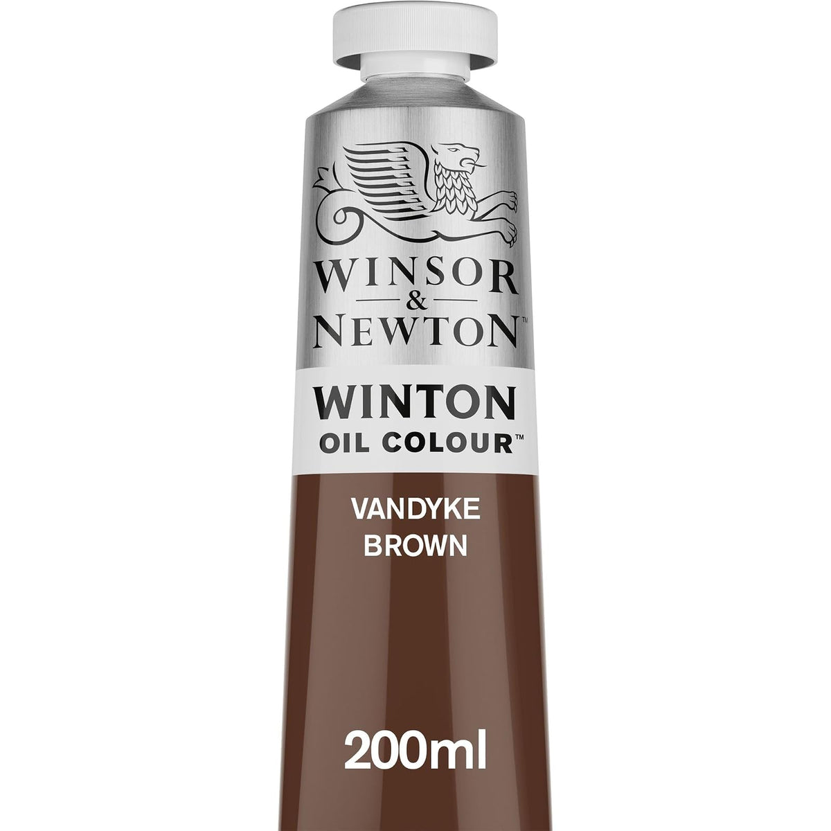 Winsor & Newton Winton Pintura de Óleo 200 ml - Marrón Vandyke