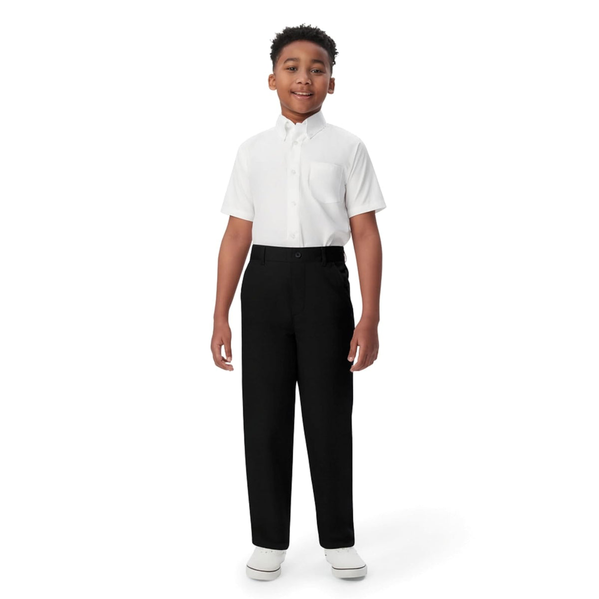 French Toast SK9319 pantalón de uniforme escolar para niño - 3 Años - Negro -