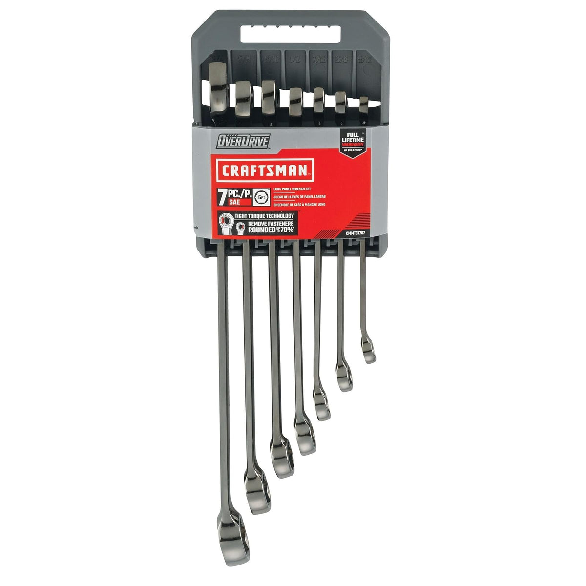 CRAFTSMAN OVERDRIVE - Juego de llaves estándar (SAE) (CMMT87707)