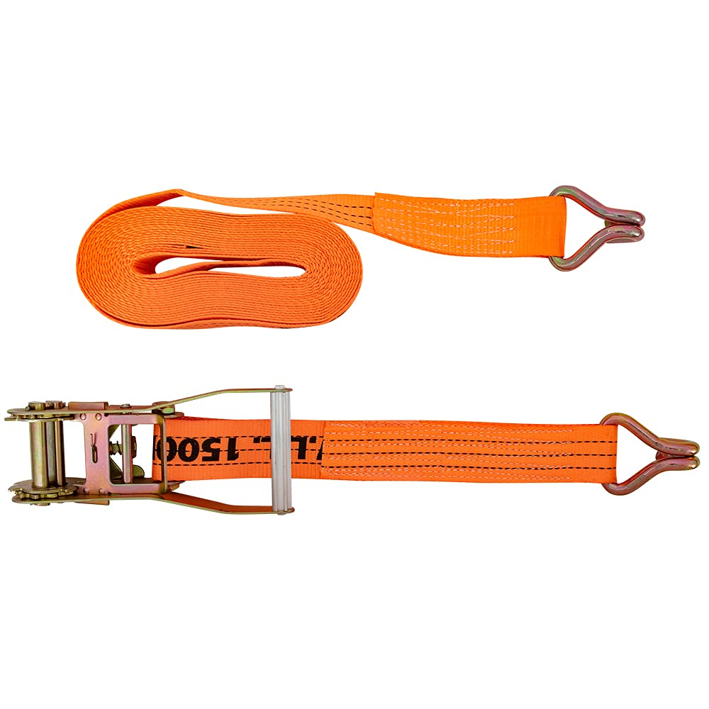 DOGOTULS Sujetacarga 2"X30´Ft, Con Matraca, Gancho Tipo J, 1.5T (1 500KG) RI5041
