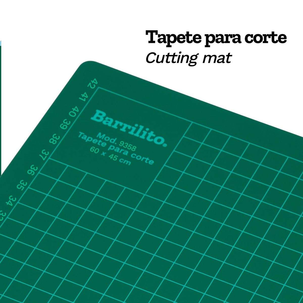 Barrilito Tapete Salva Corte Grande 60x45 cm Verde