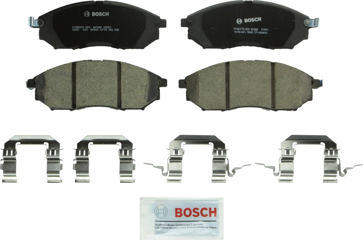Bosch QuietCast Premium Pastillas de Freno Cerámicas - Frente - 888 - QuietCast Ceramic