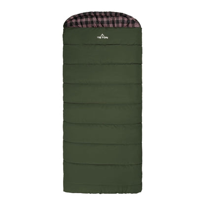 Teton Sports Jr Sleeping Bag for Boys, Girls, and Kids - 20 & 0 Degree Options (Celsius & Bridger) - Camping Accessory for Sleepover, Cabins, RV, Car Camping Accessories