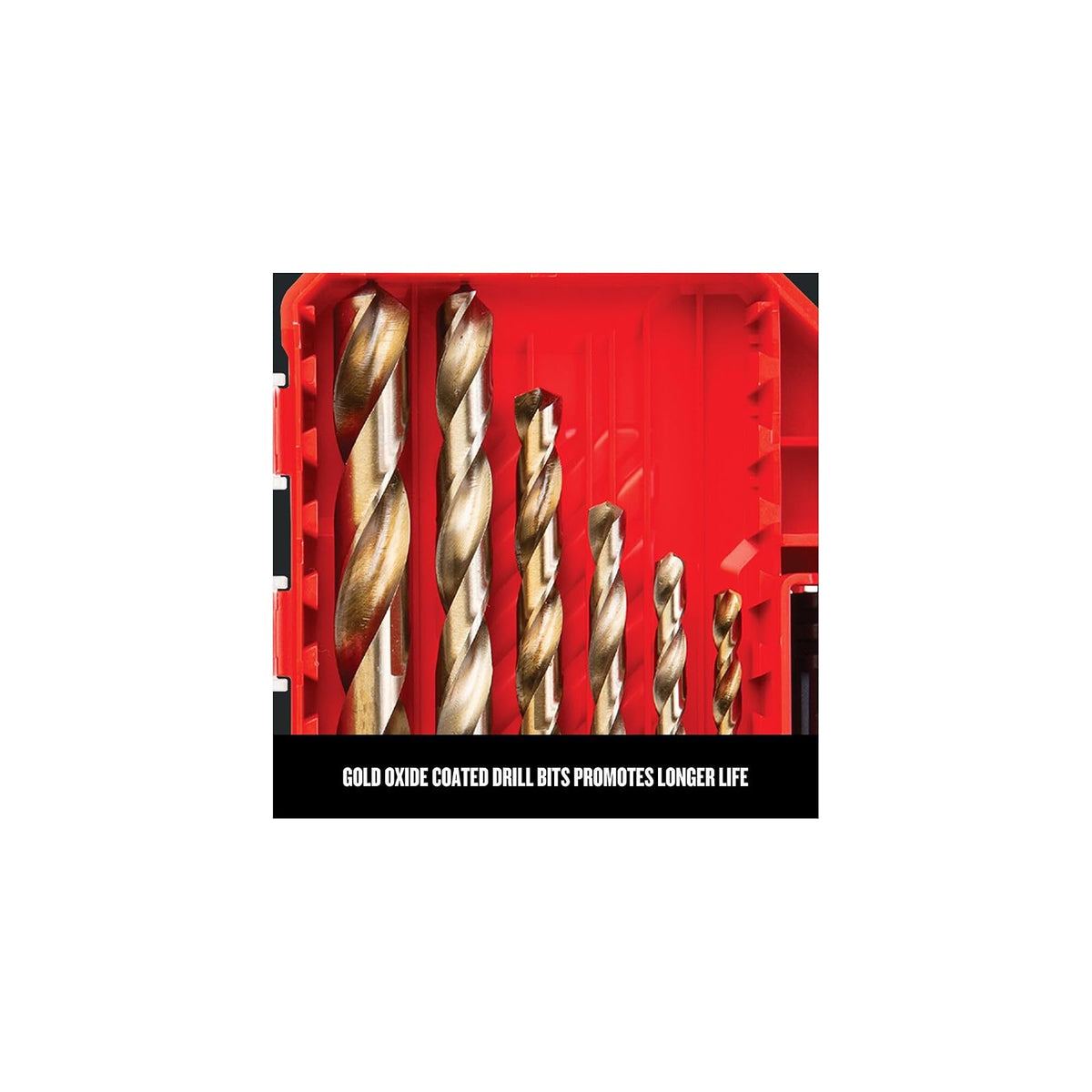 CRAFTSMAN - Juego de brocas de óxido dorado de 14 piezas para madera, plástico o metal (CMAM2214)