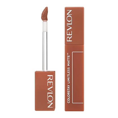 Revlon ColorStay Limitless Matte Liquid Lipstick Fire Off - Parte superior de la mano