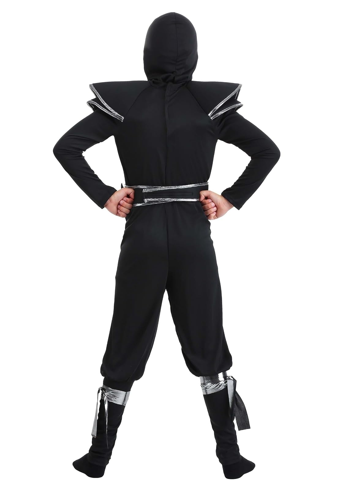 Disfraces de California Ninja Warrior – Niño Disfraz, Negro, Pequeño