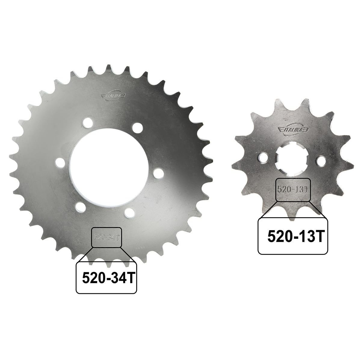 Italika F0203Ks21 Kit de Sprocket, Gris
