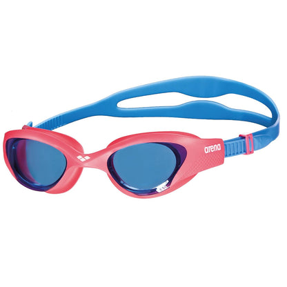 Arena The One Jr Goggles de Natación, Niños de 6 a 12 Años - Rojo - Azul - Juvenil sin espejo