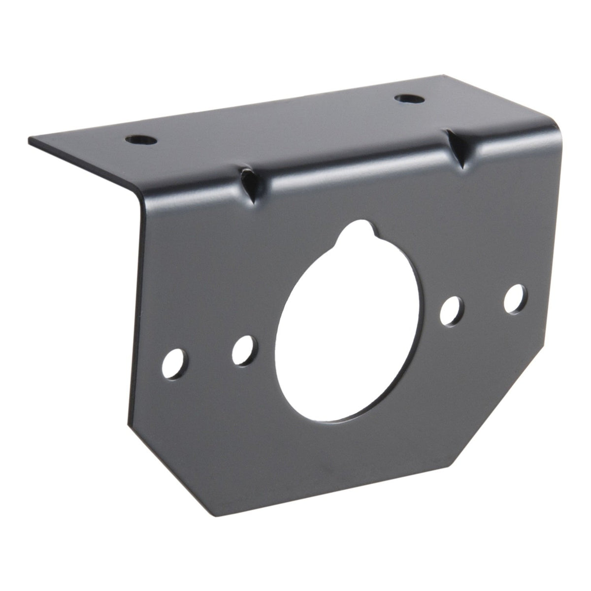 CURT Soporte de Montaje para Arnés de Cableado de Remolque de 4 o 6 Vías 57208, Negro