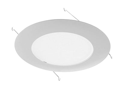 NICOR Lighting 17575 - Embellecedores empotrables, color blanco, 6 pulgadas