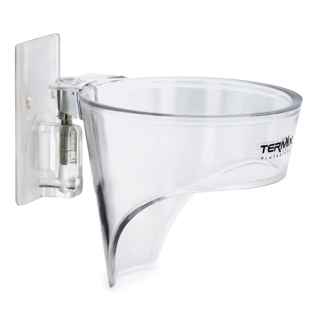 Termix - Soporte para Secador de Pelo Transparente | Material Resistente a los Golpes | Colocación Horizontal o Vertical | Soporte Práctico para Tener el Secador a Mano | Unisex