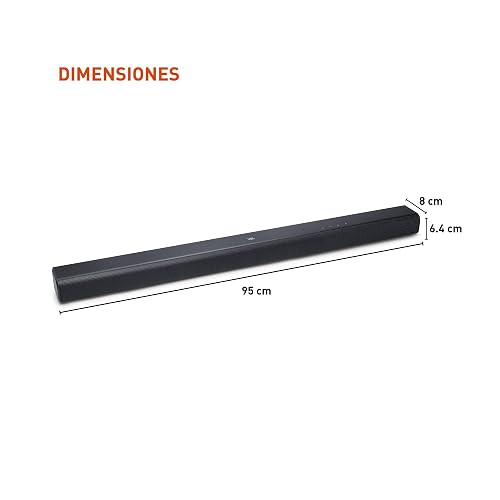 JBL Cinema SB580 Barra de Sonido y Subwoofer 3.1 Bluetooth, 440W de Potencia, Dolby Atmos, con HDMI, HDMI eARC - Negro