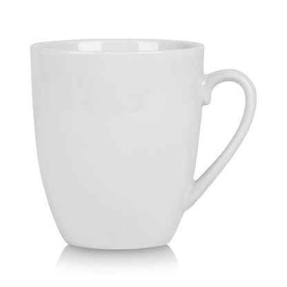 10 tazas de Strawberry Street Simply White de 12 onzas, juego de 6