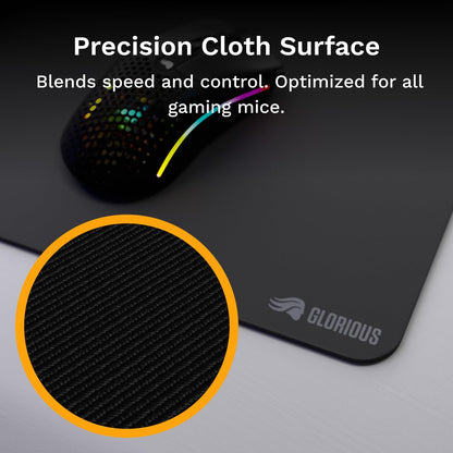 Glorious Gaming Mouse Pad GMP 2-3XL - Alfombrilla de Mouse a Prueba de derrames, optimizada para sensores de Juego, Superficie equilibrada para Velocidad y Control, diseño sin Bordes - 1220 mm x 610