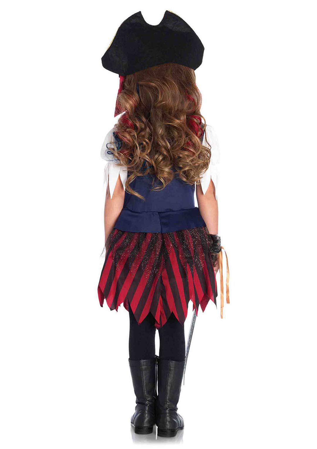 Leg Avenue Enchanted – Disfraz de Pirata del Caribe (2 Piezas), Multicolor, X-Small
