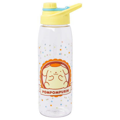 Silver Buffalo Botella de Agua con Personajes Licenciados 28 oz - Sanrio Pompompurin - 28 Ounces
