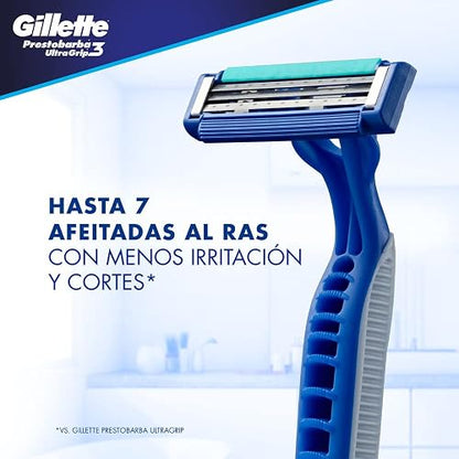 Gillette Rastrillo para Afeitar Desechables, Paquete de 8 Unidades