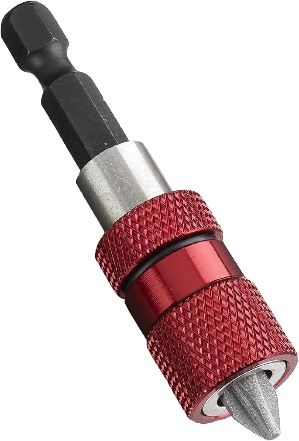 Neiko® 00238A Destornillador Portabrocas Ajustable con Punta Magnética y Eje ionizado en Níquel Endurecido, Incluye brocas de 2.0, 2.5, 3.0 mm