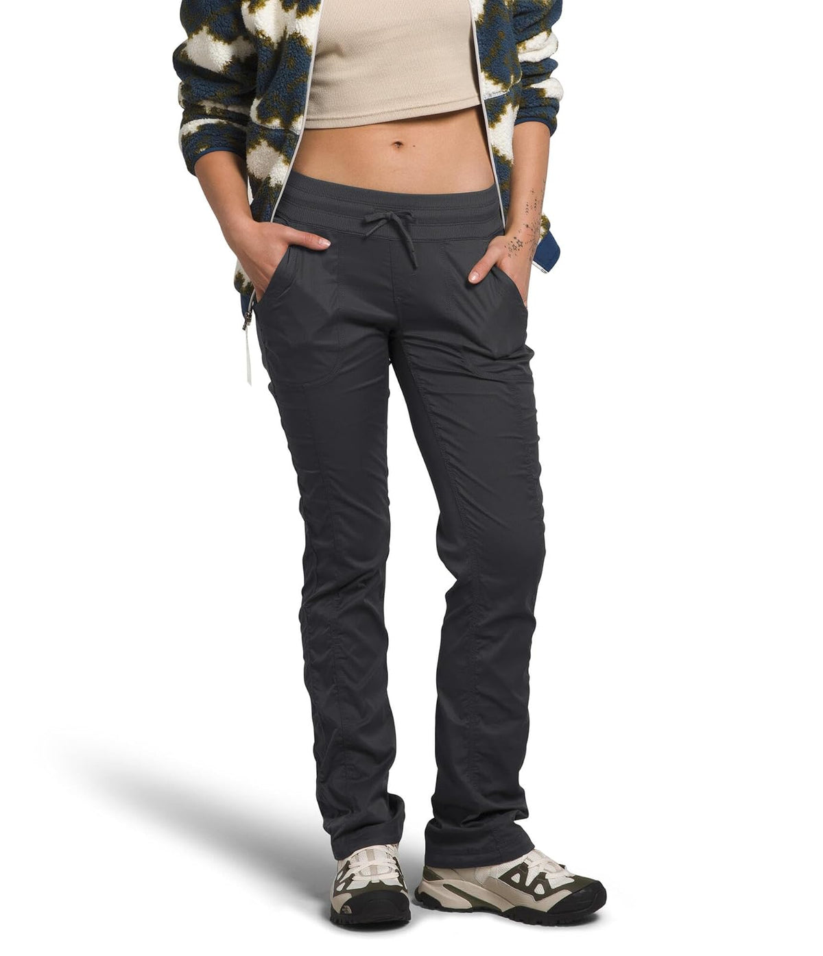 THE NORTH FACE - Pantalones de Mujer Afrodite 2.0 - CH - Gris-npf Asfalto