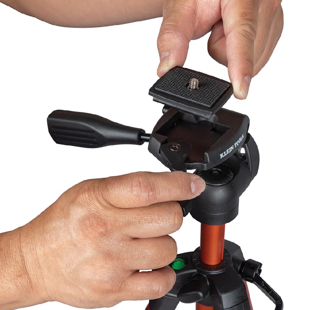 Klein Tools 69345 - Trípode Flexible con Soporte, Aluminio Ligero, Compatible con Niveles láser Klein Tools y Otros Productos