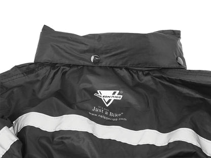 Nelson-Rigg Traje de Lluvia Stormrider SR-6000 para Motocicleta, Negro, 4XL