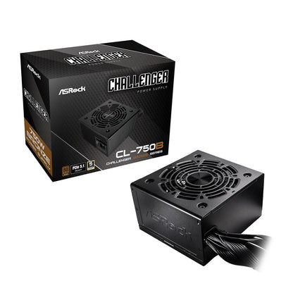ASRock Phantom Gaming PG-1300G Fuente de Poder 1300W Gold - 750 Vatios - Chanllenger Bronce