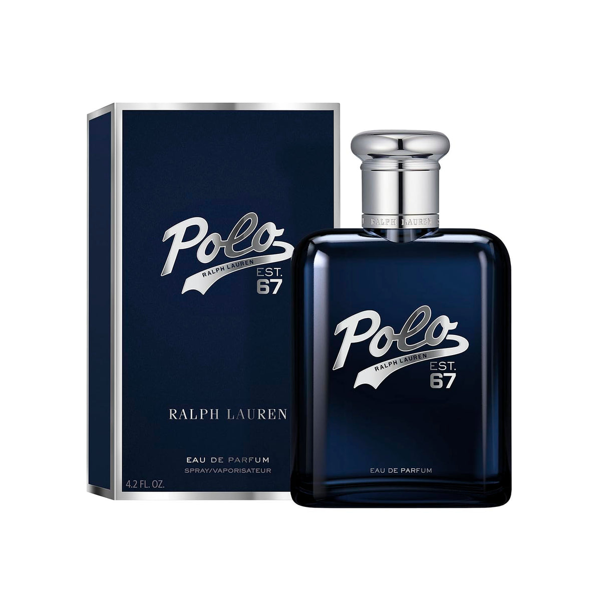 Ralph Lauren Polo 67 Eau de Parfum - Perfume Intenso para Hombre | Sofisticado - con Notas de Piña, Madera de Cedro y Benjuí Cálido - Aroma Frutal y Amaderado