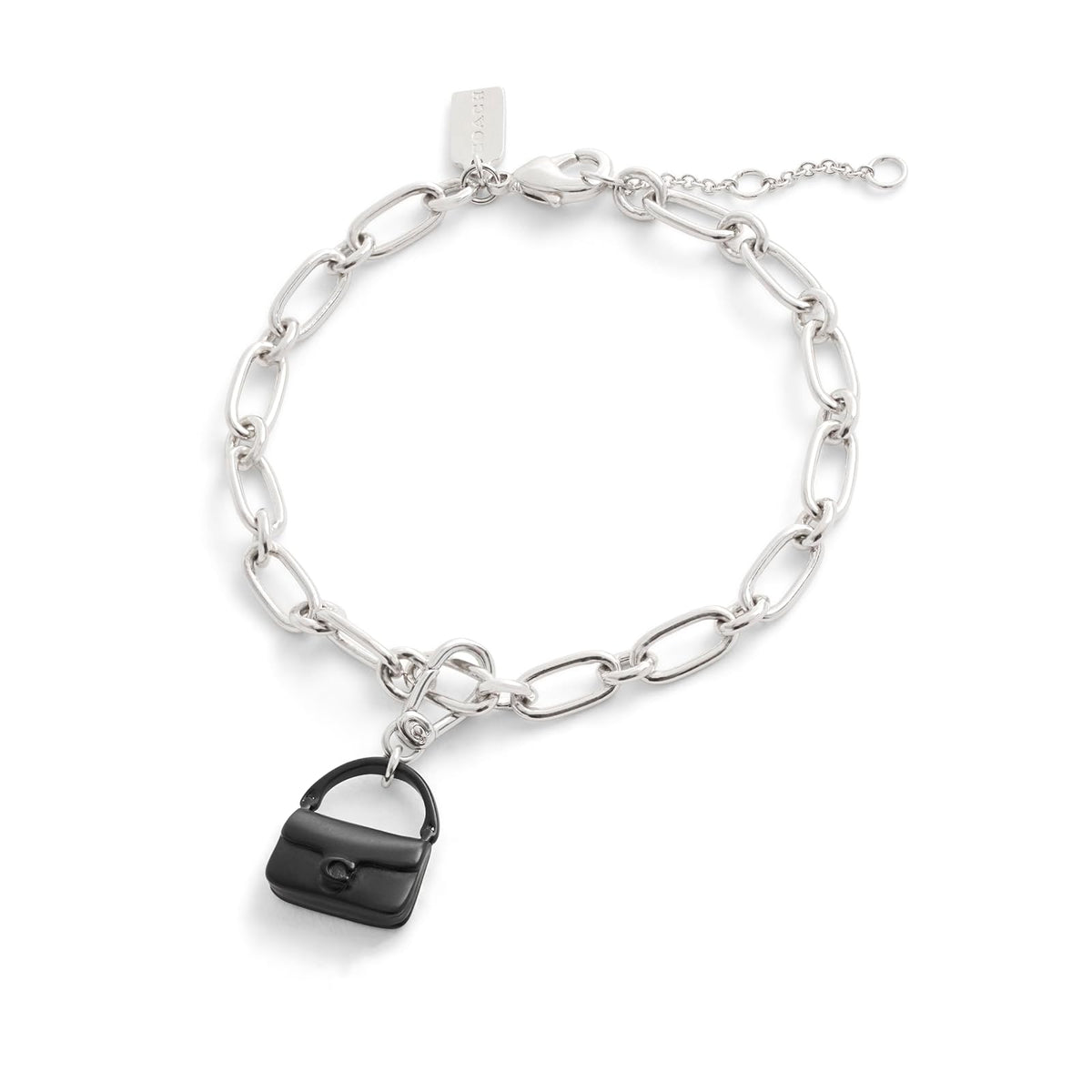 COACH Collectible Signature Jewelry Necklace Charm, Bracelet Charm Abalorio de joyeríaMujer