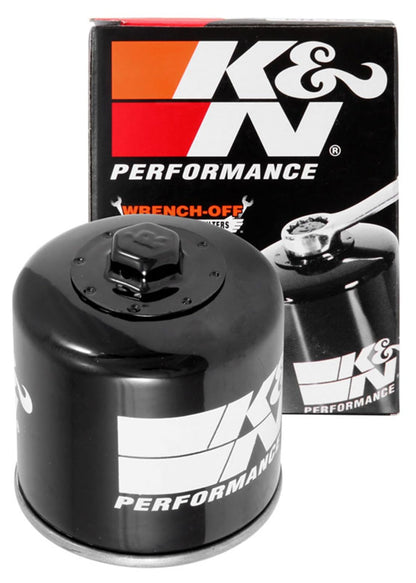 K&N Filtro de Aceite Powersports Cartucho KN-177 para Buell, Negro | Compatible con BUELL Select 2002-2010: Lightning Long XB12SS/Firebolt XB12R/Blast (ver descripción del producto)