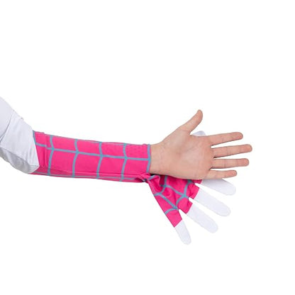 Disfraz de Spider-Gwen Zentai para niños, disfraz de Marvel, talla XS