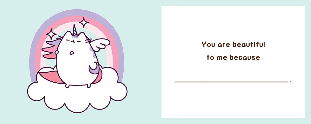 Pusheen: I Like You More Than Pizza: A Fill-In Book
