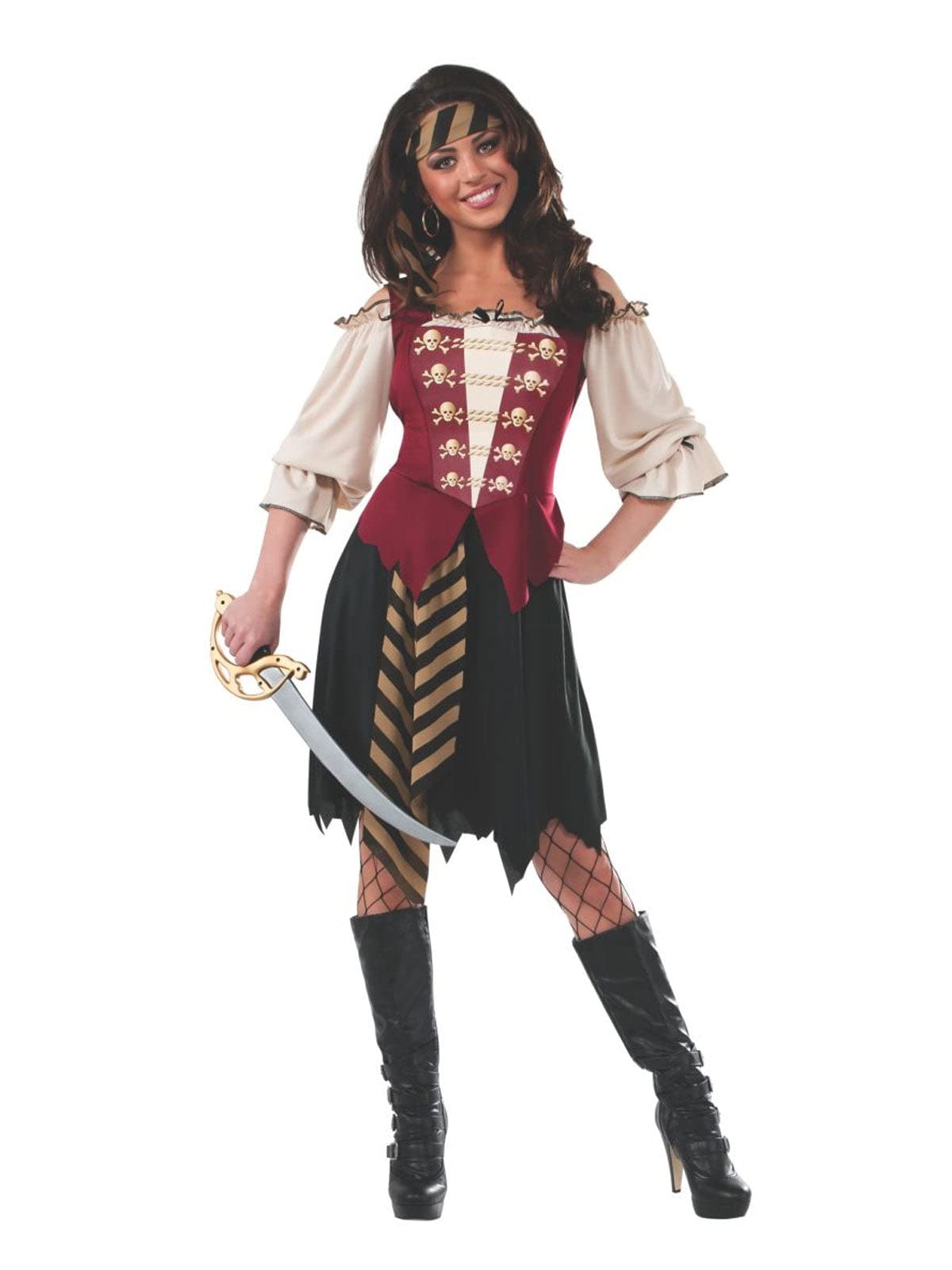 Rubie's Elegant Pirate Costume Disfraces de tamaño adultoMujer