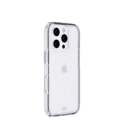 Tech21 EvoClear para iPhone 16 Pro Compatible con MagSafe - Funda de protección contra Impactos - en Transparente