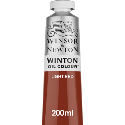 Winsor & Newton Winton Pintura de Óleo 200 ml - Rojo (Light Red 362)