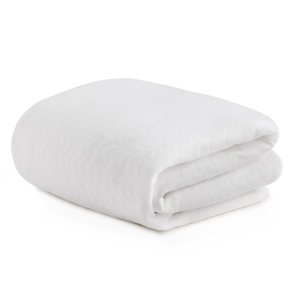 Linenspa Funda de sobrecolchón de Memory Foam de 5 cm: Mantiene Limpio el sobrecolchón, Puede lavarse en Lavadora, Antideslizante, Transpirable