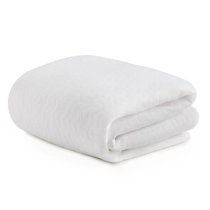 Linenspa Funda de sobrecolchón de Memory Foam de 5 cm: Mantiene Limpio el sobrecolchón, Puede lavarse en Lavadora, Antideslizante, Transpirable