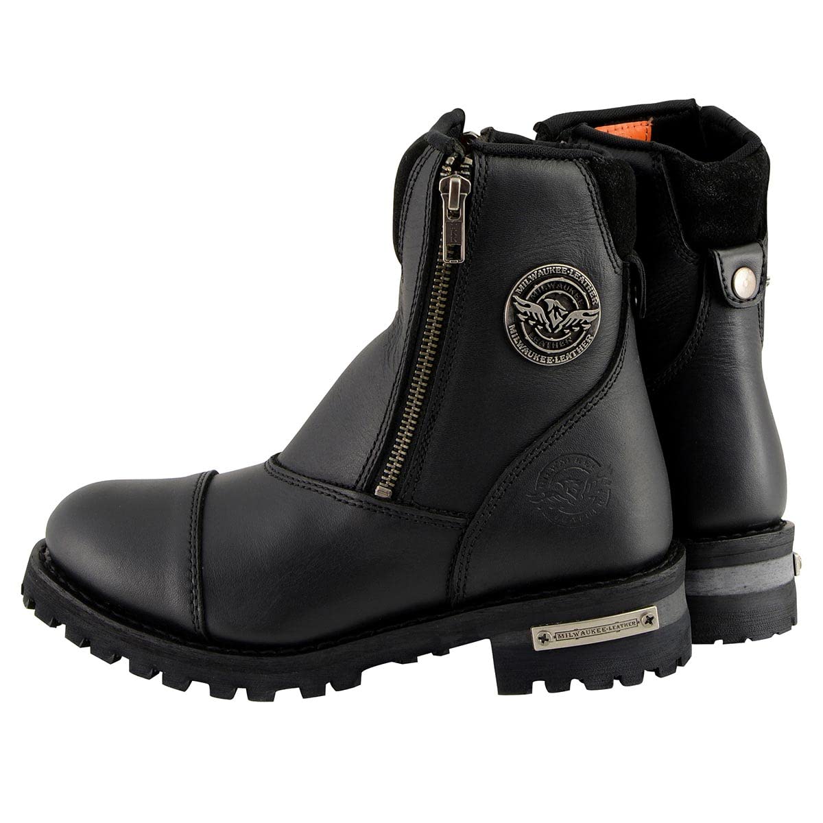 Milwaukee - Botas de moto para hombre, Negro, 15 M US