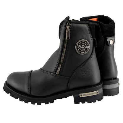 Milwaukee - Botas de moto para hombre, Negro, 15 M US