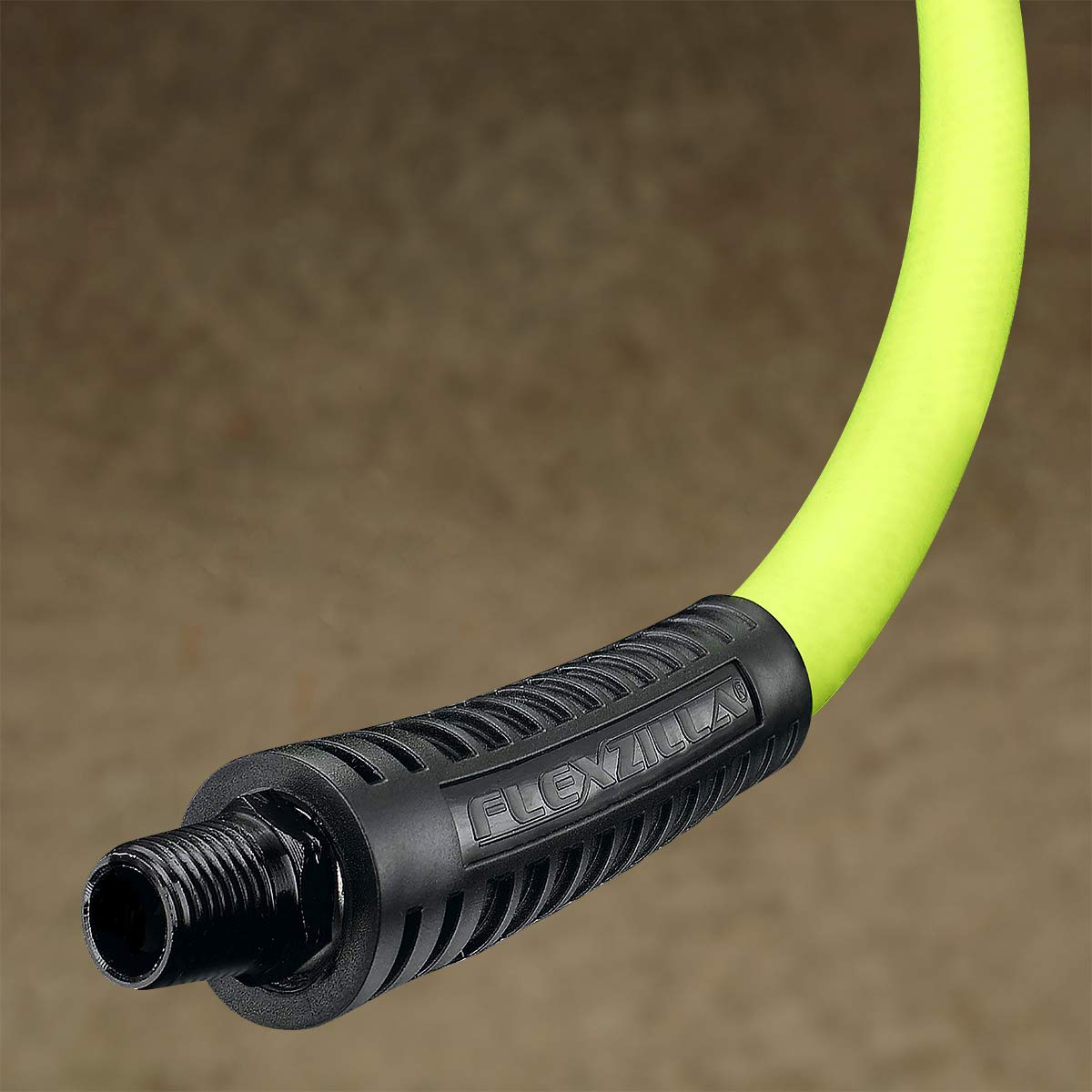 Flexzilla HFZ1450YW2 Manguera de Aire Híbrida 1/4 Pulgada x 50 Pies con Extremos MNPT 1/4 Pulgada Amarillo