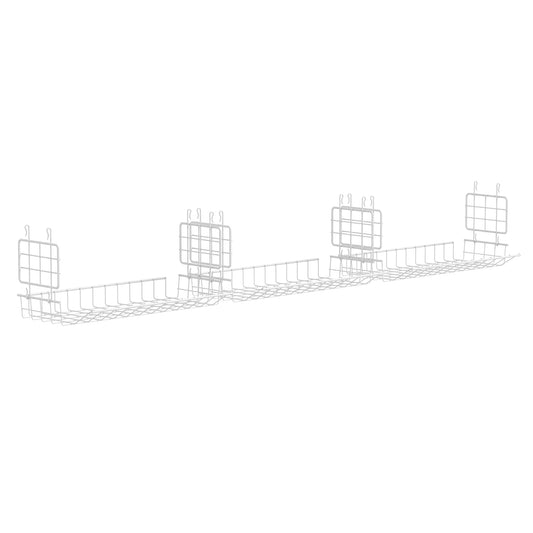 ClosetMaid Hideaway - Estante Colgante de Alambre para armarios, despensas, lavaderos (Paquete de 3)