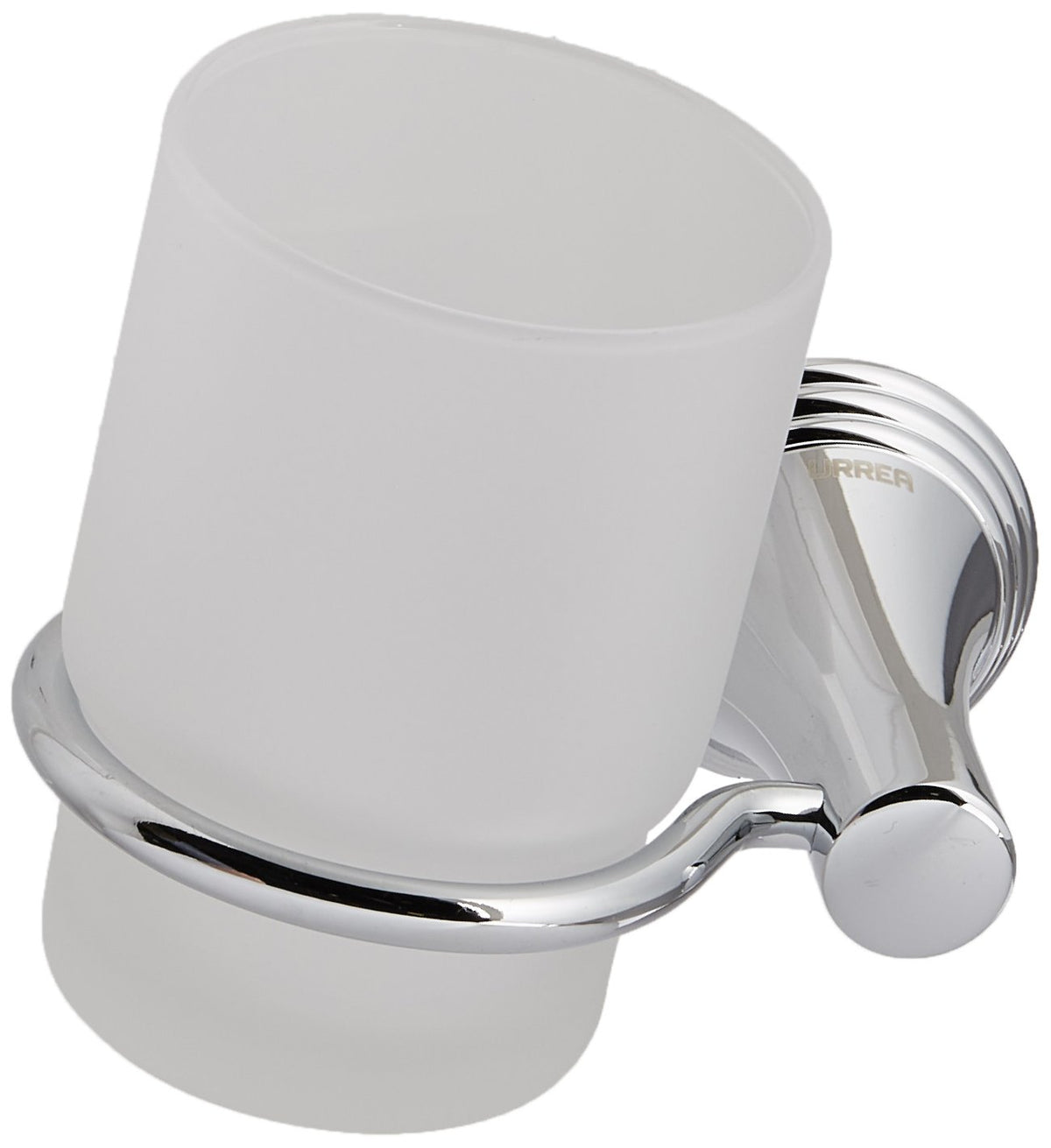 Urrea IB.07 Porta Cepillos de Empotrar con Vaso de Cristal Ibiza