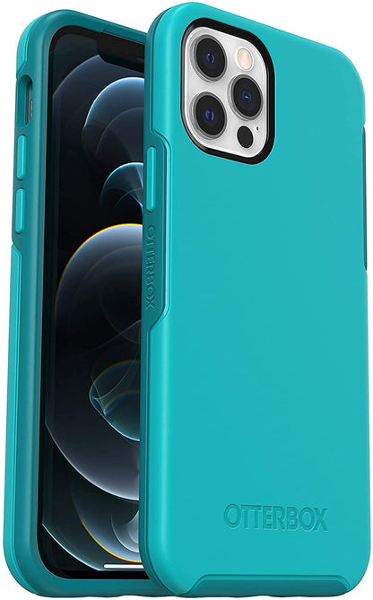 OtterBox Funda Symmetry Series para iPhone 12 y iPhone 12 Pro - Serie Symmetry - ROCK CANDY